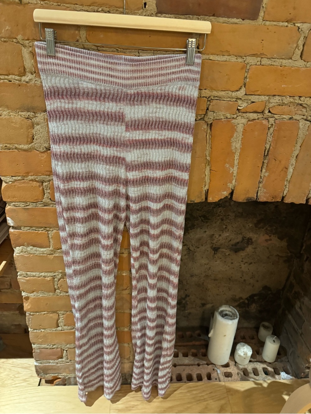 Eckhaus Latta Flared Knit Pant